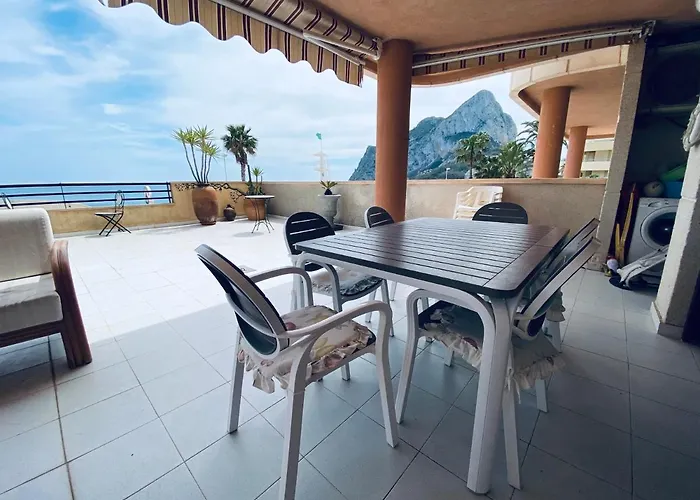 Apartamento Primera Linea De Playa, Topacio 1 Calpe