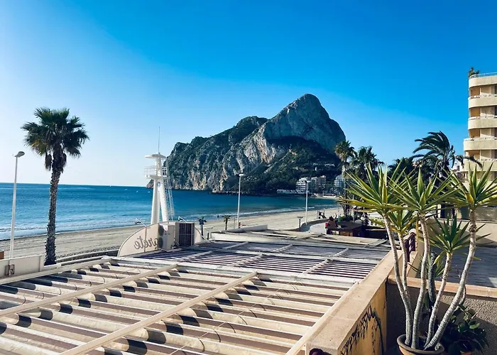 Primera Linea De Playa, Topacio 1 Apartamento Calpe