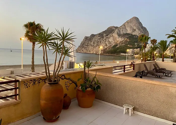 Apartamento Primera Linea De Playa, Topacio 1 Calpe