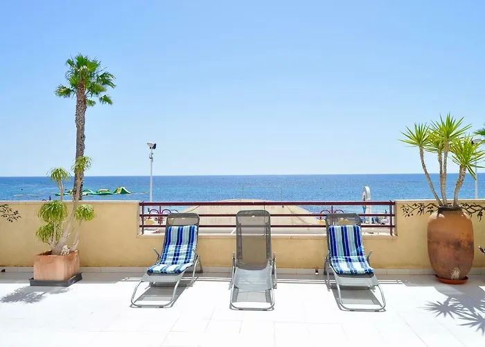 Primera Linea De Playa, Topacio 1 Apartamento *