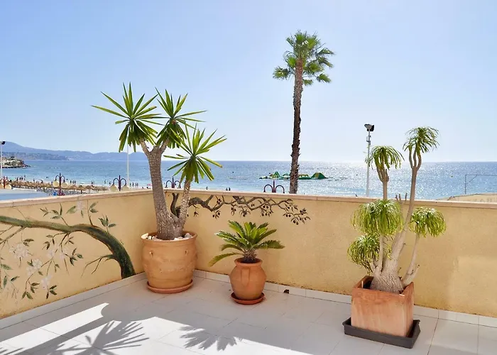 Primera Linea De Playa, Topacio 1 Apartamento Calpe